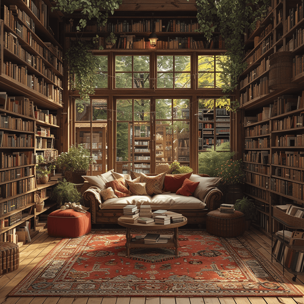 cozy bookstore in michigan